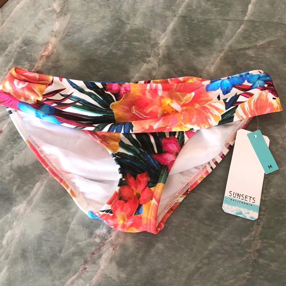 Sunsets Swim Bikini Bottom NWT
